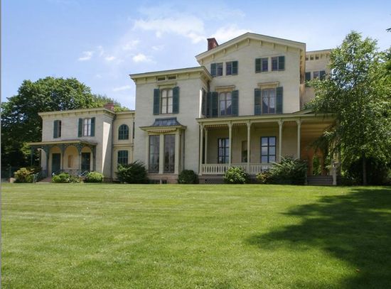 1853 mansion on the Hudson