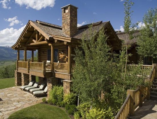 Jackson Hole Log Home