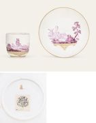 A TOURNAI COFFEE-CUP AND SAUCER