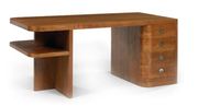 Art Deco Desk. Ebony