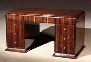Ebony art-deco desk