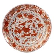 pair of Chinese plates