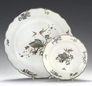 CIRCA 1735, BLUE CROSSED SWORDS MARKS, PRESSN