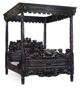A Four-poster Bed, 19th century