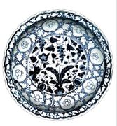 China Blue Plate 1350