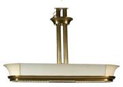 A Hanging Light Fixture by Jean Perzel