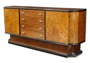 Burl and Rosewood Sideboard, 1940's