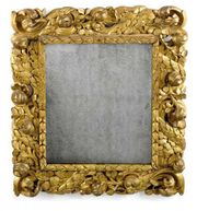 A Charles II Giltwood Mirror