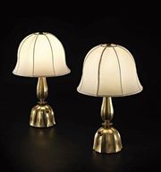 Pair of Table Lamps, Josef Hoffmann
