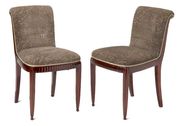 Jules Leleu Pair of Chairs