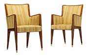 Pair of Italian Armchairs 1950's