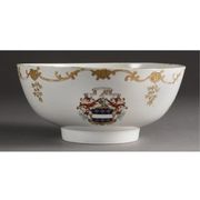 A CHINESE EXPORT ARMORIAL BOWL
CIRCA 1755

