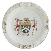A Chinese Export Armorial Basin, 18th c.