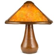 A Dirk van Erp hammered copper and m