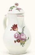 BADEN-BADEN BALUSTER COFFEE-POT AND COVER 
