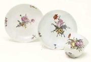 A BADEN-BADEN COFFEE-CUP AND SAUCER AND A SAUCER