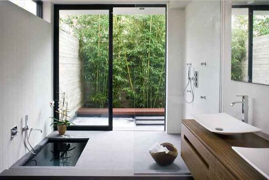 A Japanese style bathroom