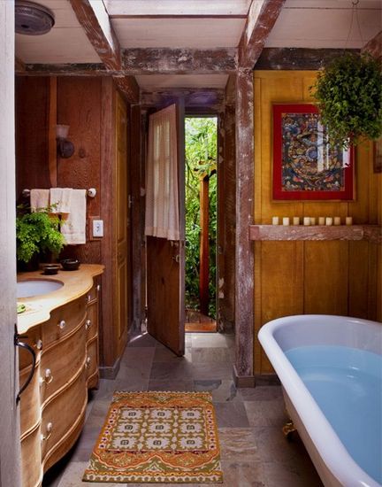 A bathroom designed by Molly Luetkemeyer
