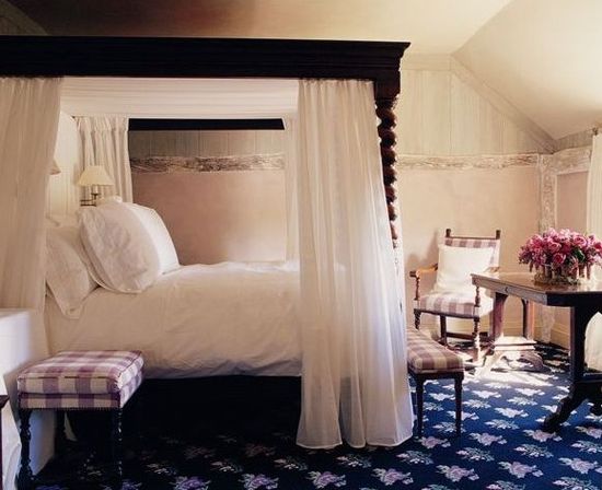 A Bedroom in Blue in England