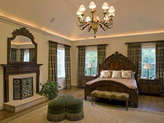 A signature artisan revival-style bedroom