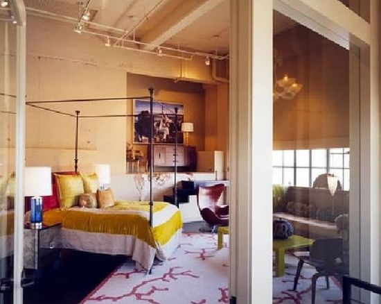 A bedroom designed by ken Fulk