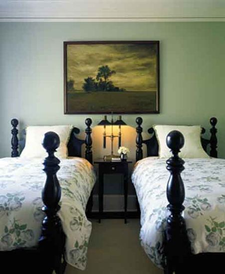 A bedroom in an upstate New York residence