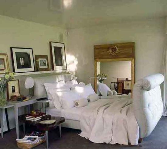 Bedroom in a summer house, Monteux