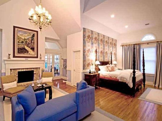 A classic master suite