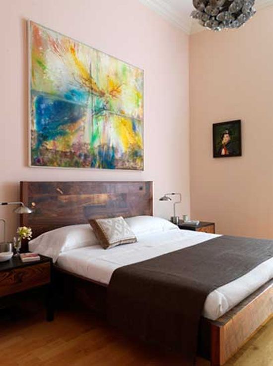 A contemporary Bedroom in Manhattan