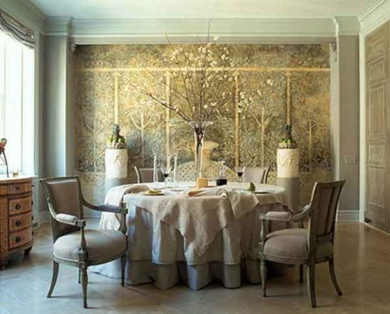 Perfect pitch in the dining room