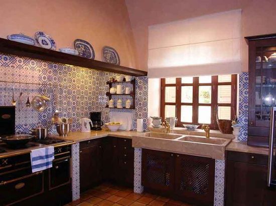 A lovely kitchen in mallorca, Spain