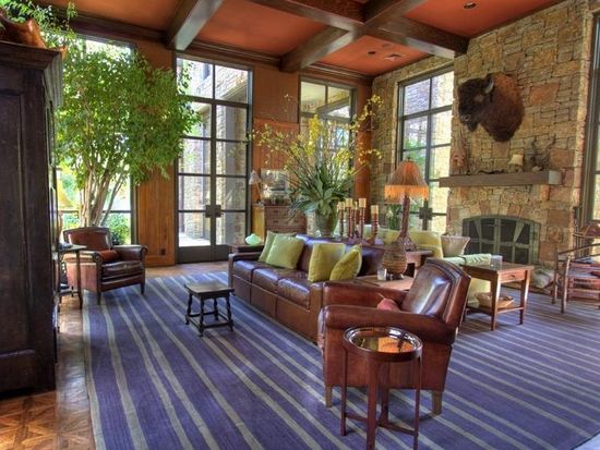 A living room in Texas