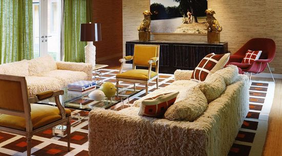 Living Room in Shelter Island