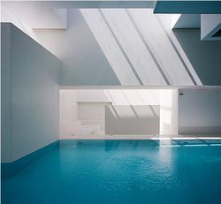 Swimming pool designed by Jean Nouvel